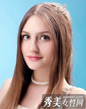 欧美混血公主新娘发型视频,时尚与优雅的完美融合